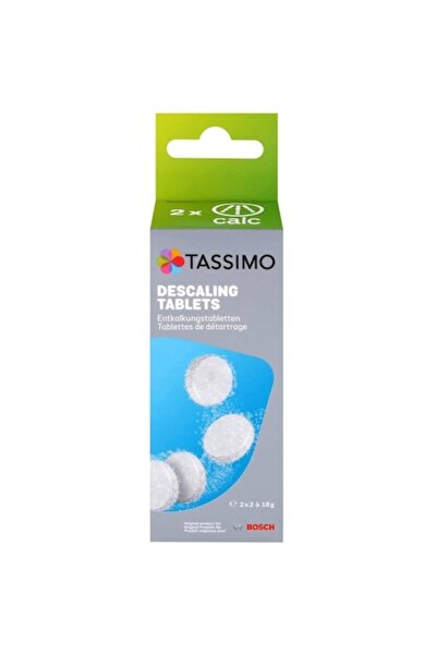 Bosch Tassimo Pastile decalcifiere pentru espressoare Bosch Tassimo, 4 buc