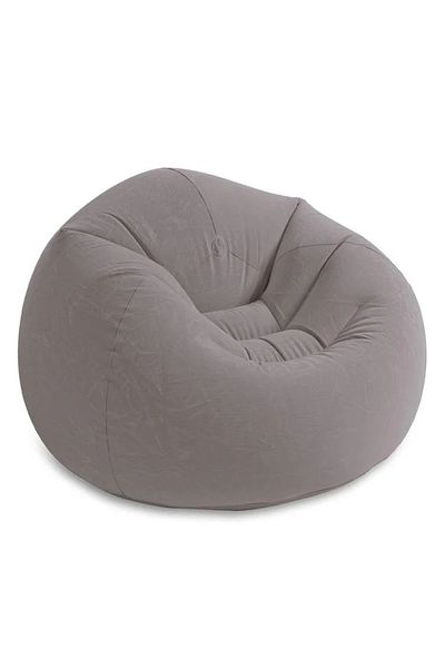 divendi-ro Inflatable armchair, soft, size 114x114x71cm, gray