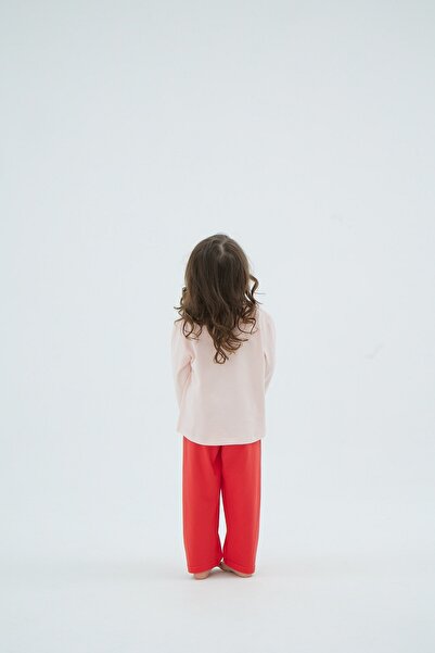 ZEYZEY 8943 Girl's Printed Pajama Set