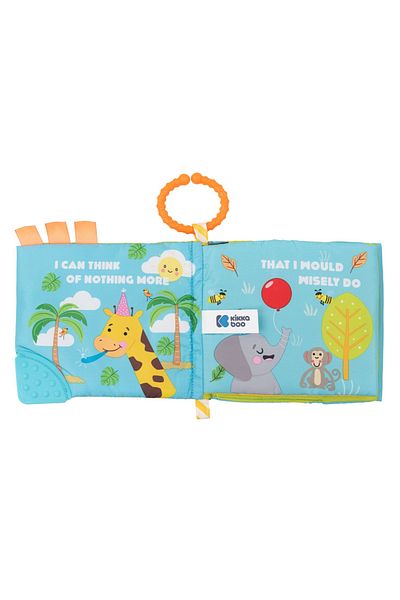 Kikka Boo Educational book with teething toy KikkaBoo Friend like you