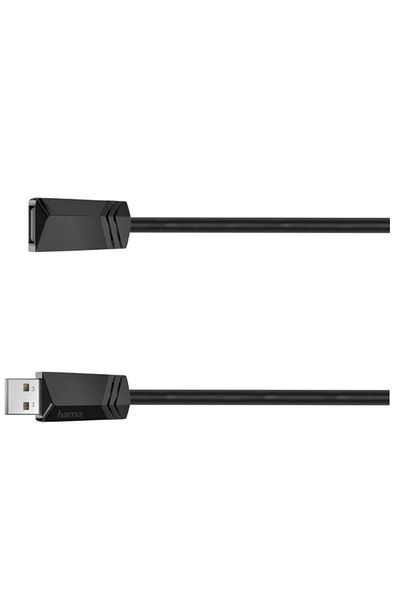 Hama Extension Cable 200621, 5 m (Black)