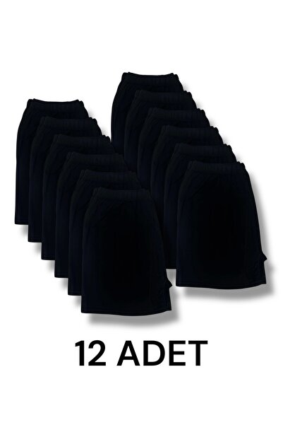 Erdenay Tekstil بوكسر رجالي من القطن الأرجنتيني طويل الساق مكون من 12 قطعة