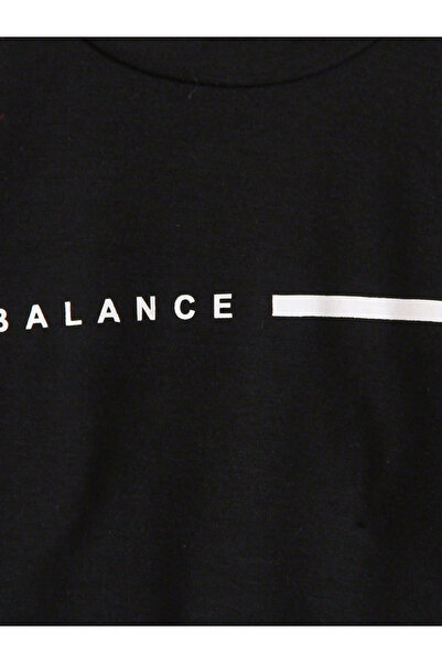 Styli Boys Black Slogan T-Shirt and Shorts Set