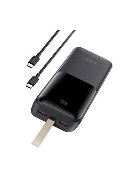 Tech-Protect Baterie externă PB03, 30000mAh, 22.5W, PD + FQI, 1 x microUSB - ...