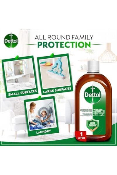 Dettol Antiseptic Antibacterial Disinfectant Liquid 1L