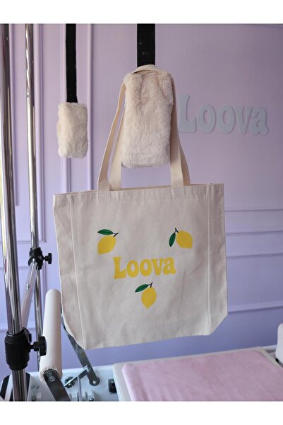 Loova حقيبة قماش عصير الليمون