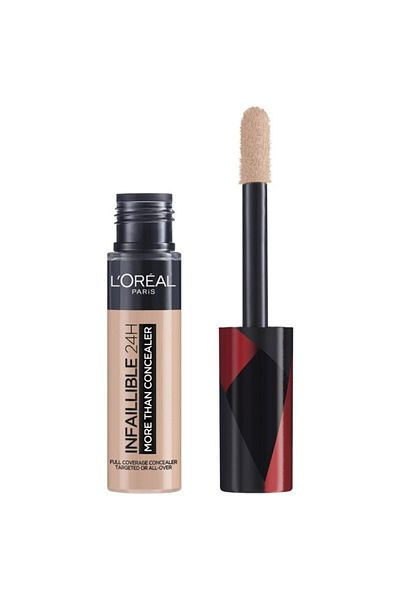 L'oreal Infaillible 24H More Than Concealer liquid concealer with brush, shade 323 Fawn, 11 ml