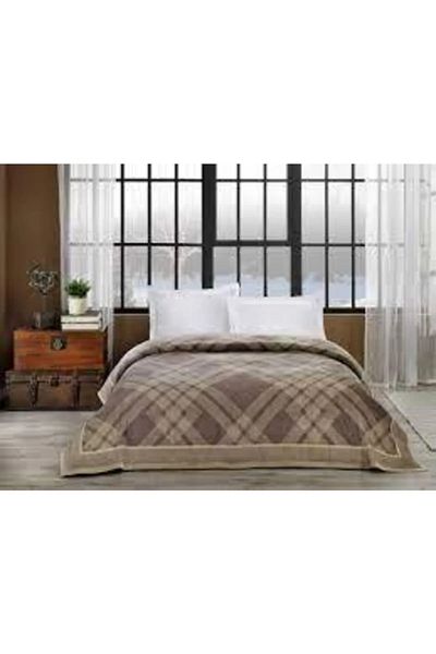 TAAC Tac Double Cotton Blanket - Serena - Brown