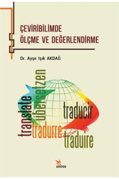 Kriter Yayınları Çeviribilimde Ölçme ve Değerlendirme