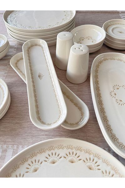 Meri Ev Gereçleri Lenora Breakfast Set 6 Persons 28 Pieces