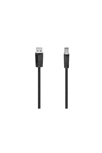 Hama Cablu 200602, USB A - USB B, 1.5 m (Black)