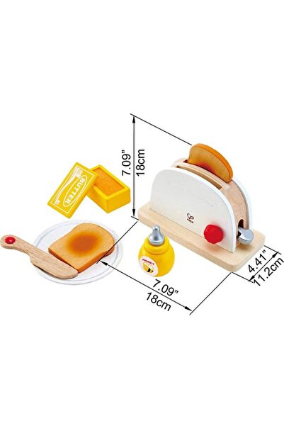 Hape Set de joaca din lemn - Toaster