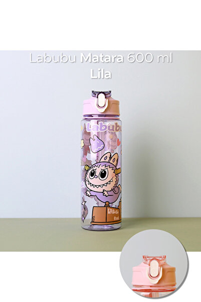 Belkıss Labubulu Phenomenon 600 ml Children's Water Bottle - Water Bottle