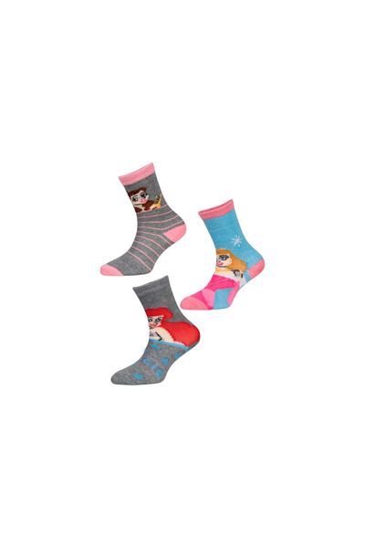 DİSNEY PRİNCESS Set of 3 pairs of children's socks, multicolor, Princess, Disney