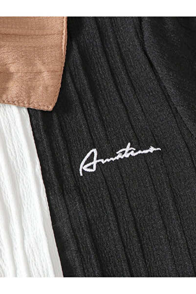 Styli Boys Color Block Textured Shirt and Shorts Set