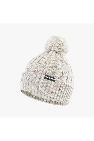 Salomon IVY BEANIE Bere Whisper White LC2630300