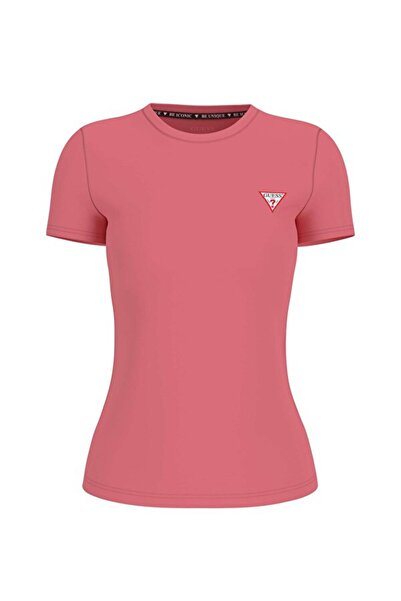 Guess Mini Triangle Women's Slim Fit T-Shirt