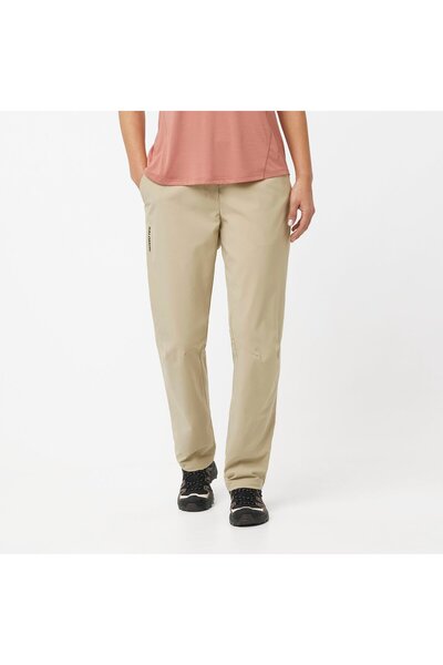 Salomon OUTERPATH BASE Kadın Outdoor Pantolonu WHITE PEPPER LC2240000