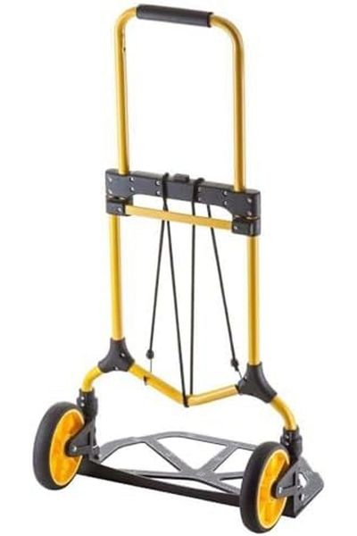 Stanley FT582 90kg Folding Hand Truck, Yellow, SXWTD-FT582