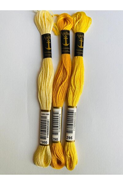 balım hobi evi Seturi de ață de broderie cu punct de cruce pentru tapiserie Mouline din 3 piese