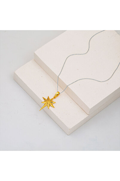 Bilezikci 22 Ayar Altın Kuzey Yıldızı Kolye Ucu