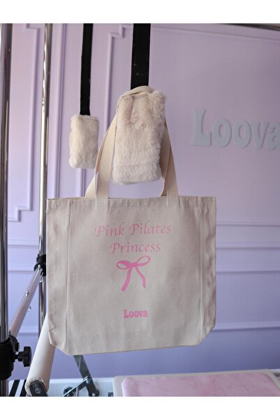 Loova حقيبة حفاضات الأميرة بيلاتيس باللون الوردي