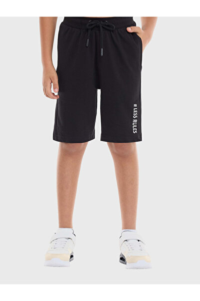 Victor and Jane By Styli Boys Striped T-Shirt and Shorts Set