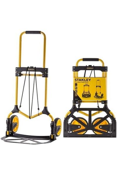 Stanley FT582 90kg Folding Hand Truck, Yellow, SXWTD-FT582