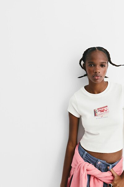 Pull & Bear Matchbox graphic T-shirt