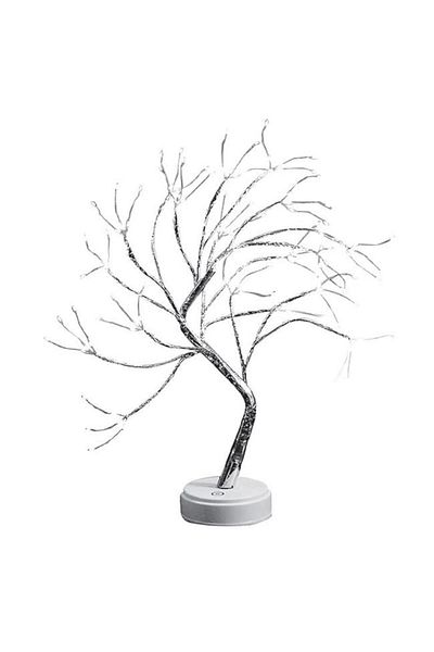 divendi-ro Decorative candelabra with 108 LEDs, in the shape of a tree with adjustable branches