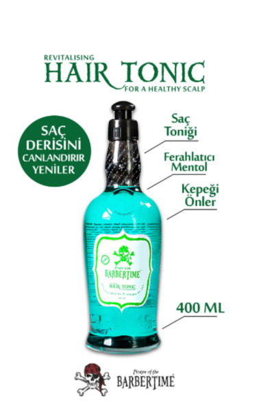 Barbertime Hair Tonic 400 ml