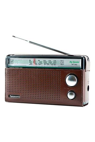 PANASONIC 3 Band Portable Radio RF-562DD2 Brown