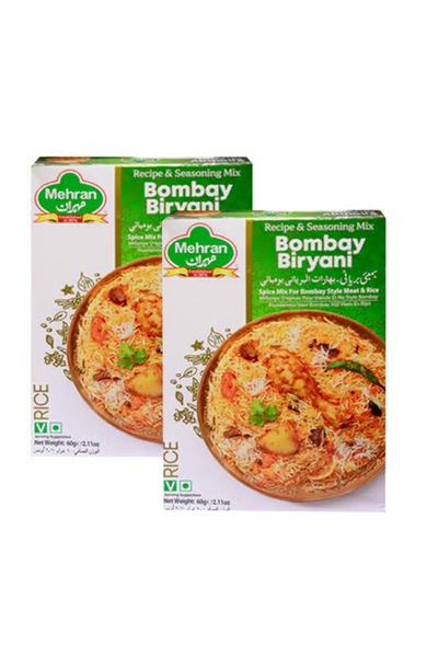 MEHRAN بهارات أرز برياني، 2 × 55 جم
