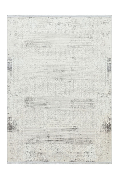 Apex Halı Riena 1191 Gri Yumuşak Dokulu Hav Toz Vermez Kaydırmaz Tabanlı Yıka...