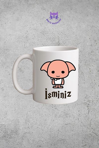 North Whiskers Dobby Double Sided Printed Mug - Harry Potter