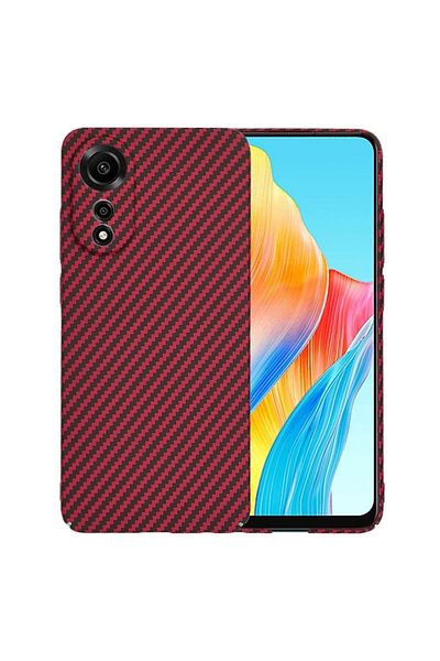 Tim High Protection Case for Oppo A78 4G, Timacontech, K38, Hard Plastic, Elegant Ruby