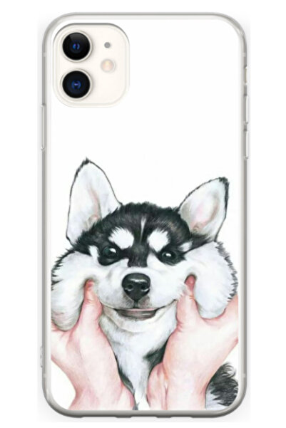 Atlas Husa personalizata pentru Apple iPhone 12 Mini, model Fluffy Dog, S1D1M...