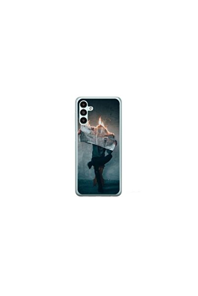 Atlas Husa personalizata HQ Print pentru Samsung Galaxy A24, Burn the News, S...
