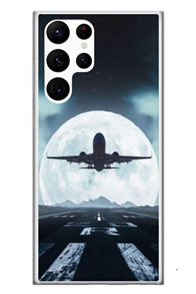 Atlas Εξατομικευμένη θήκη για Samsung Galaxy S23 Ultra, μοντέλο Moon Landing,...