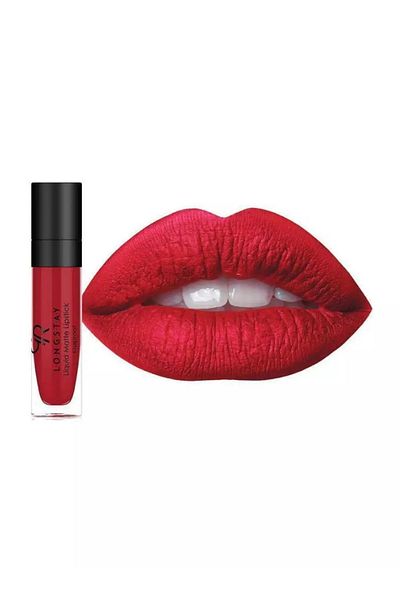 Golden Rose Longstay Matte Liquid - 09 Bright Red, Long-lasting