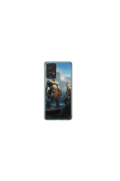 Atlas Προσαρμοσμένη θήκη εκτύπωσης HQ για Samsung Galaxy A23 5G, God of War #...