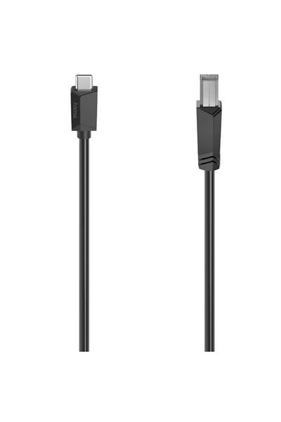 Hama Cable 200642, USB-C - USB-B, 1.50 m (Black)