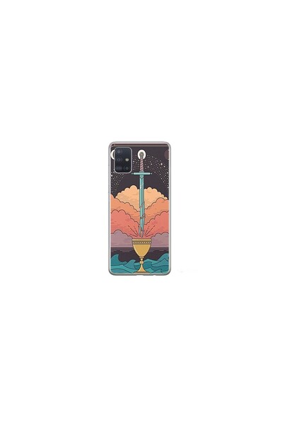 Atlas Персонализиран калъф за Samsung Galaxy A71, модел Tarrot, S1D1M0267
