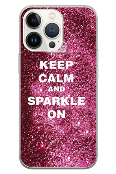 Atlas HQ Εκτυπώστε εξατομικευμένη θήκη για Apple iPhone 15 Pro, Keep Calm and...