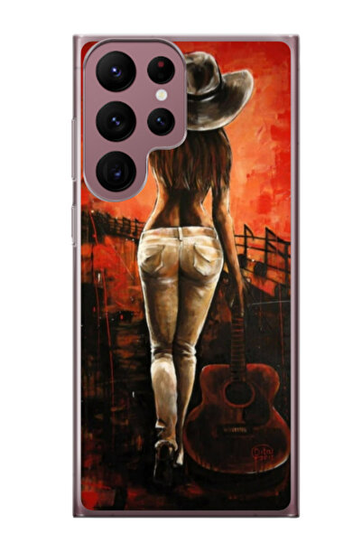 Atlas Husa personalizata pentru Samsung Galaxy S22 Ultra, model Sexy Lady, S1...