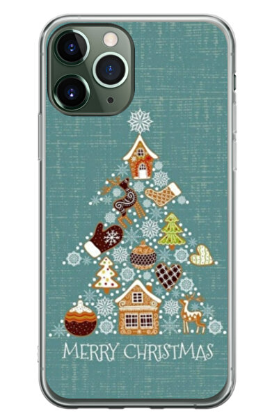 Atlas Husa personalizata pentru Apple iPhone 11 Pro, model Merry Christmas #1...