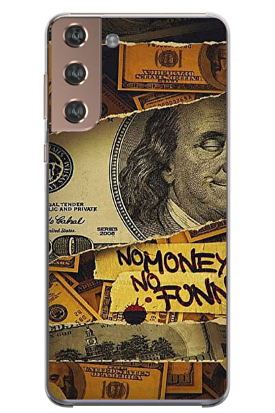 Atlas Персонализиран калъф за Samsung Galaxy S22 Plus, модел „Без пари, без з...