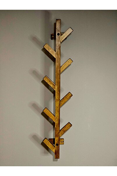 Tekir Store evinizi güzelleştirin Duvar Askısı Dekoratif Masif Ağaç Model Ask...