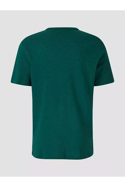 s.Oliver Men's T-shirt with yarn structure, crew neck