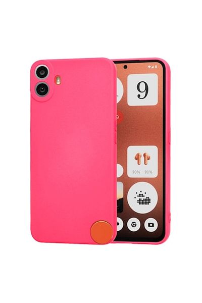 Tim Protective Case for Nothing CMF Phone 1 - Timacondesign, A84, Canvas, Hot Soft Rose